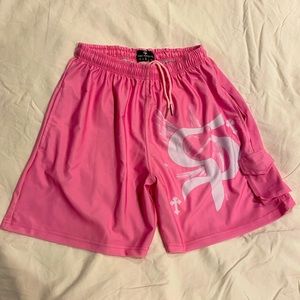 Saint Potential pink shorts medium